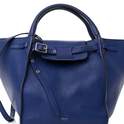Celine Supple Grained Calfskin Small Big Bag Cobalt 8 of 13