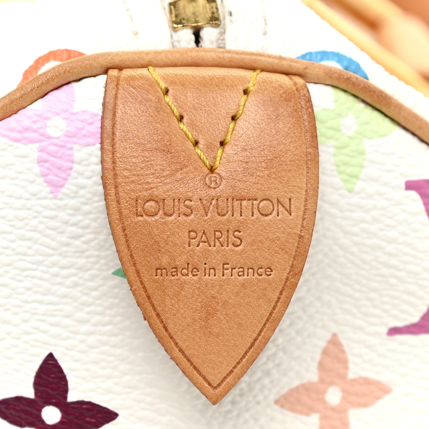 Monogram Multicolor Speedy 30 White