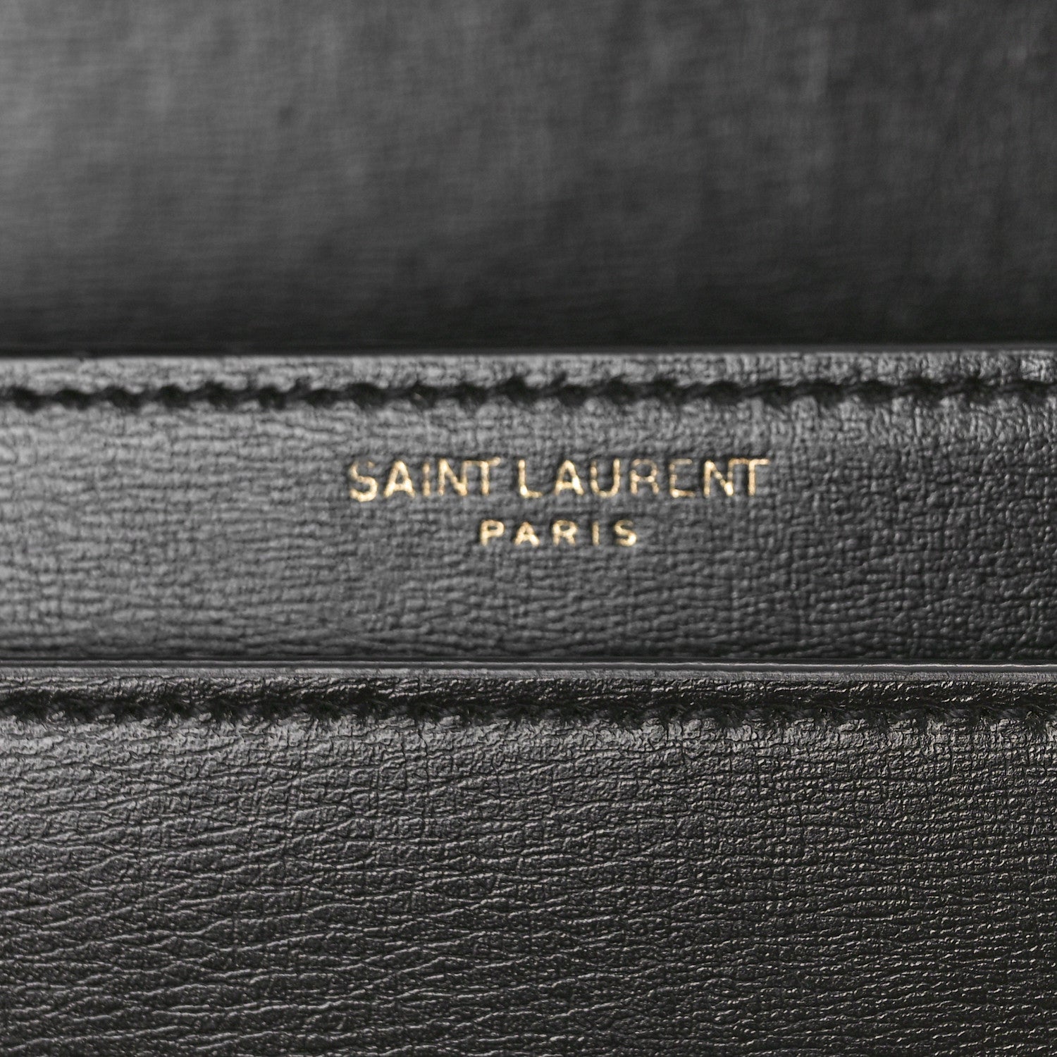 Saint Laurent Calfskin Medium Monogram Sunset Black 6 of 11