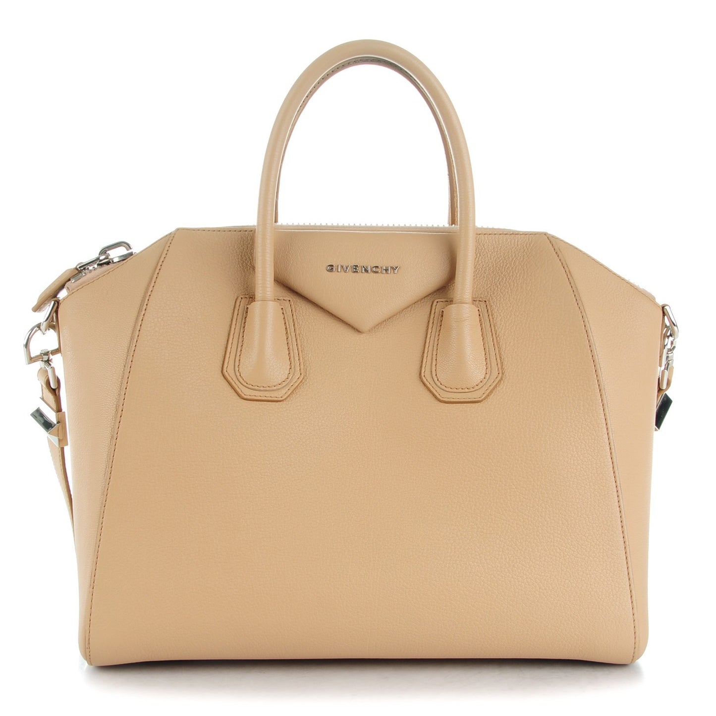Sugar Goatskin Medium Antigona Nude