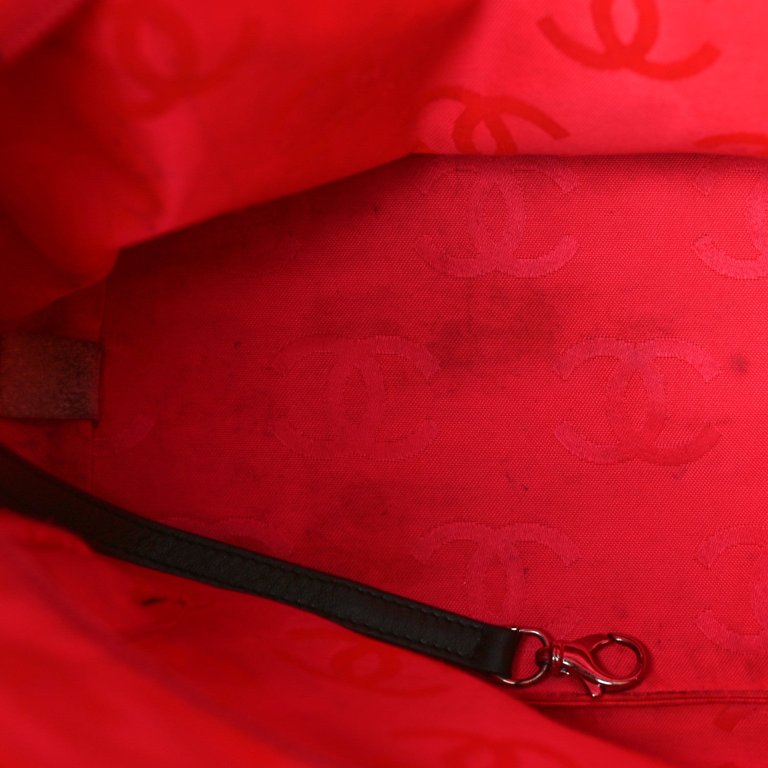 Chanel Calfskin Quilted Large Cambon Tote Black 12 of 13