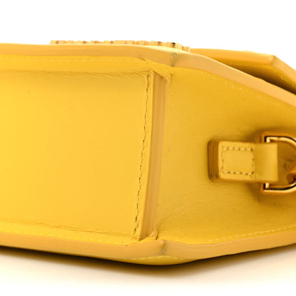 Jacquemus Smooth Calfskin Le Chiquito Long Yellow 8 of 14
