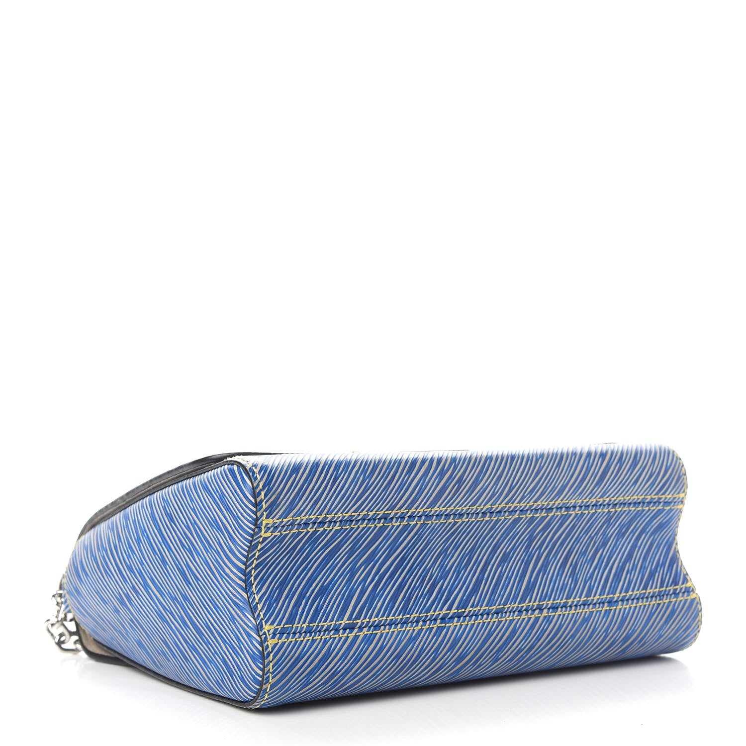 Louis Vuitton Epi Twist Shoulder Bag MM Denim Light 4 of 10