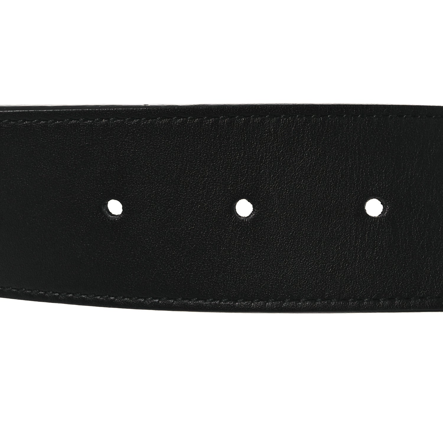 Gucci Calfskin Double G 40mm Belt 75 30 Black 3 of 5