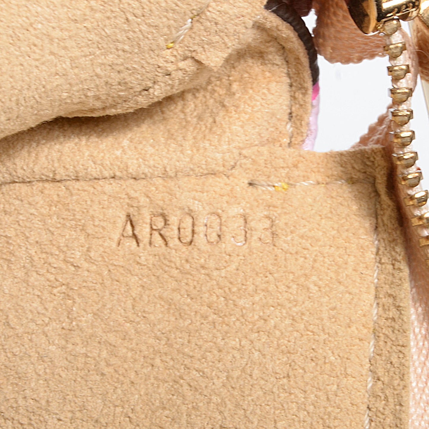 Monogram Cherry Blossom Pochette Accessories Brown