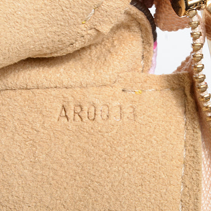 Louis Vuitton Monogram Cherry Blossom Pochette Accessories Brown 5 of 7