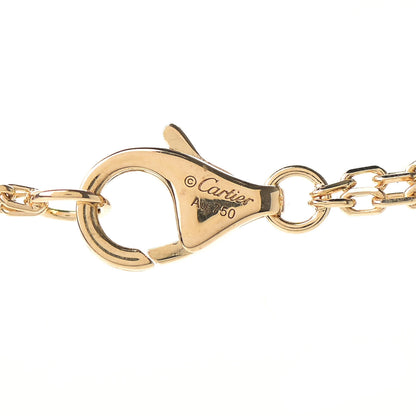 Cartier 18K Yellow Gold 2 Diamond LOVE Necklace 4 of 6