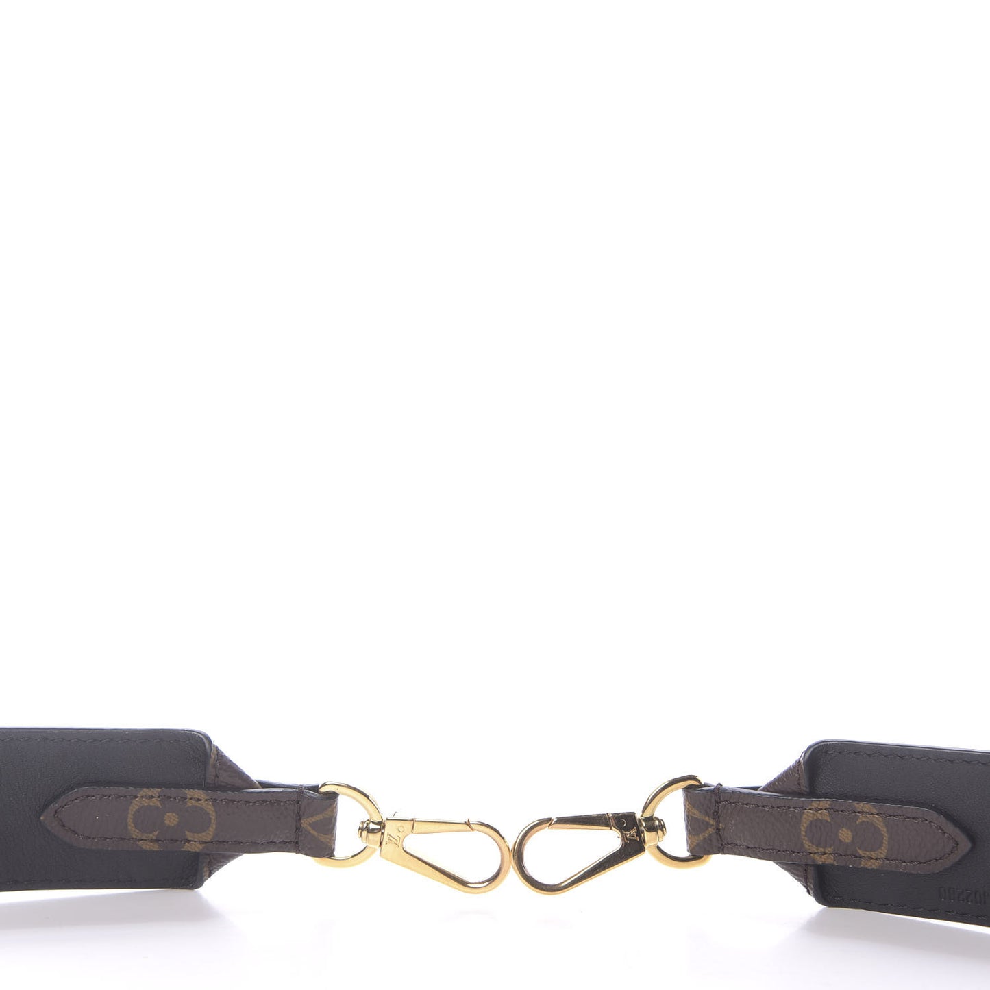 Monogram Bandouliere Shoulder Strap Black