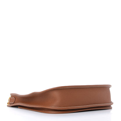 Hermes Taurillon Clemence Evelyne III PM Gold 4 of 9
