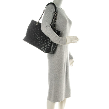 Chanel Caviar Quilted Grand Shopping Tote GST Black 2 of 9