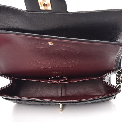 Chanel Caviar Quilted Jumbo Double Flap Black 6 of 13
