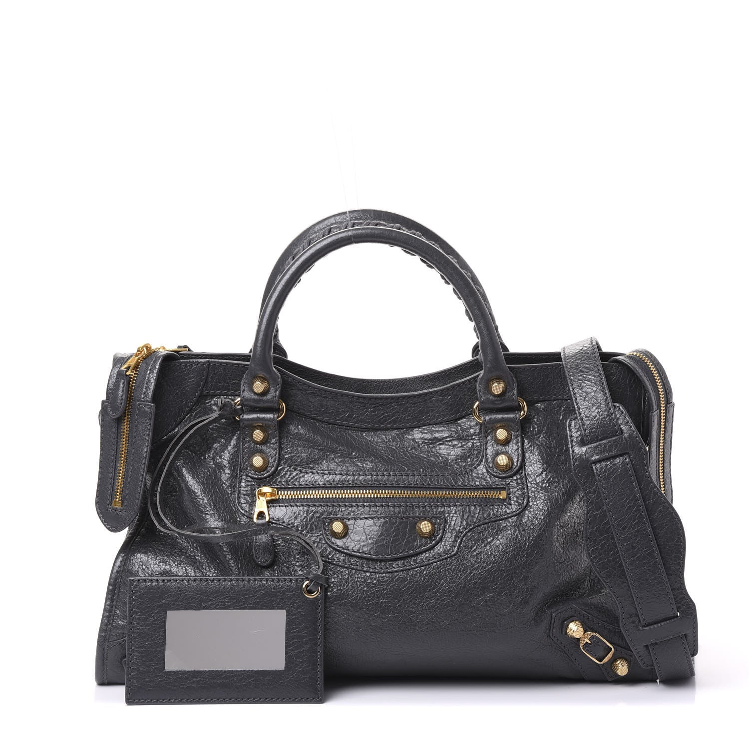Balenciaga Agneau Giant 12 Gold Hardware City Gris Fossile 1 of 9
