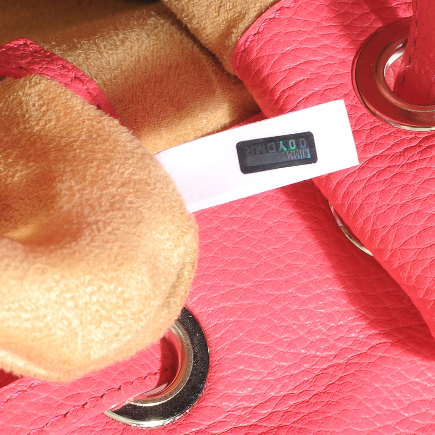 Leather Small Rosalie Satchel Geranium