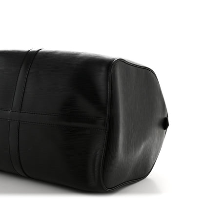 Louis Vuitton Epi Keepall 50 Black 9 of 13