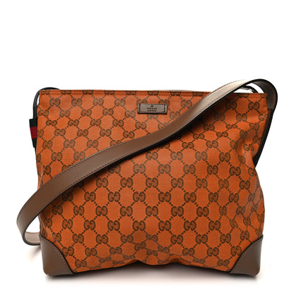 Gucci Monogram Messenger Bag Burnt Orange 1 of 11