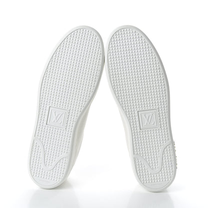 Louis Vuitton Calfskin Frontrow Sneakers 41 White 5 of 8