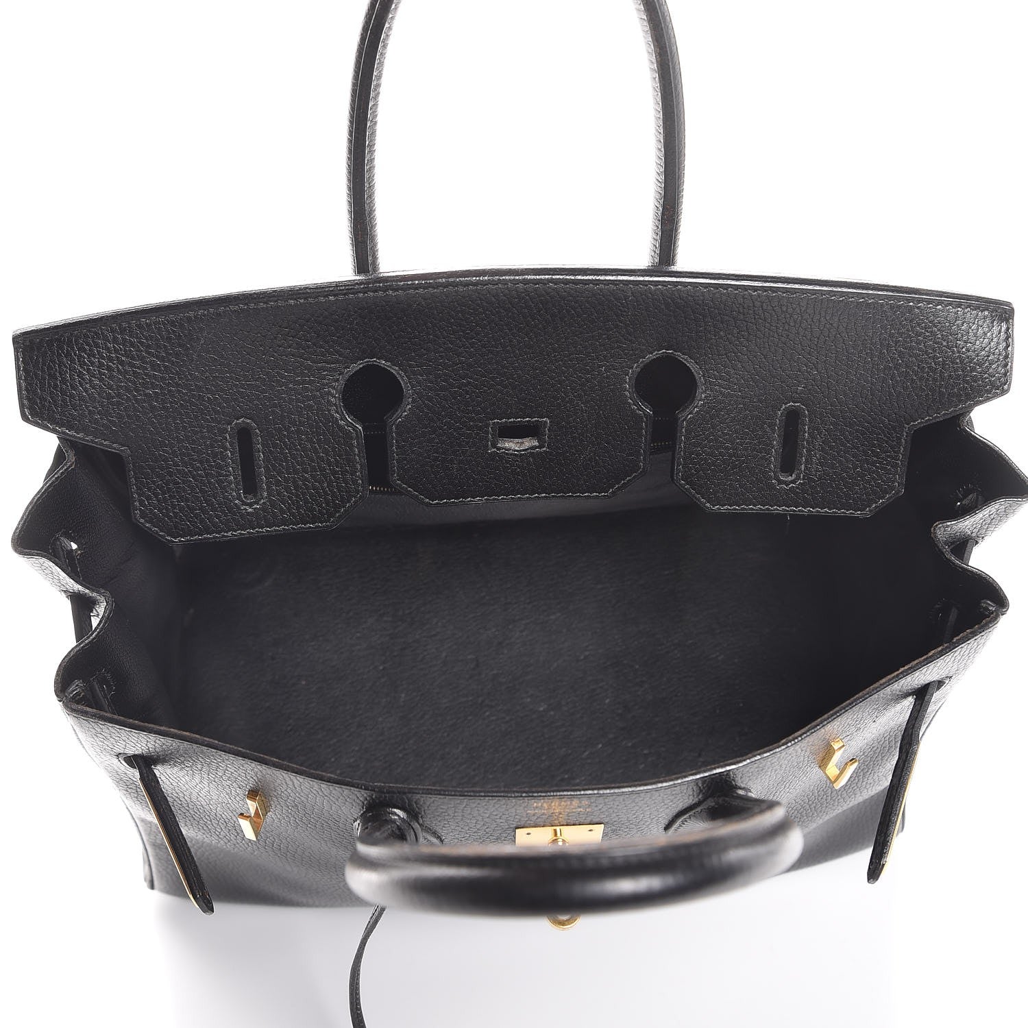 Hermes Ardennes Birkin 35 Black 7 of 36