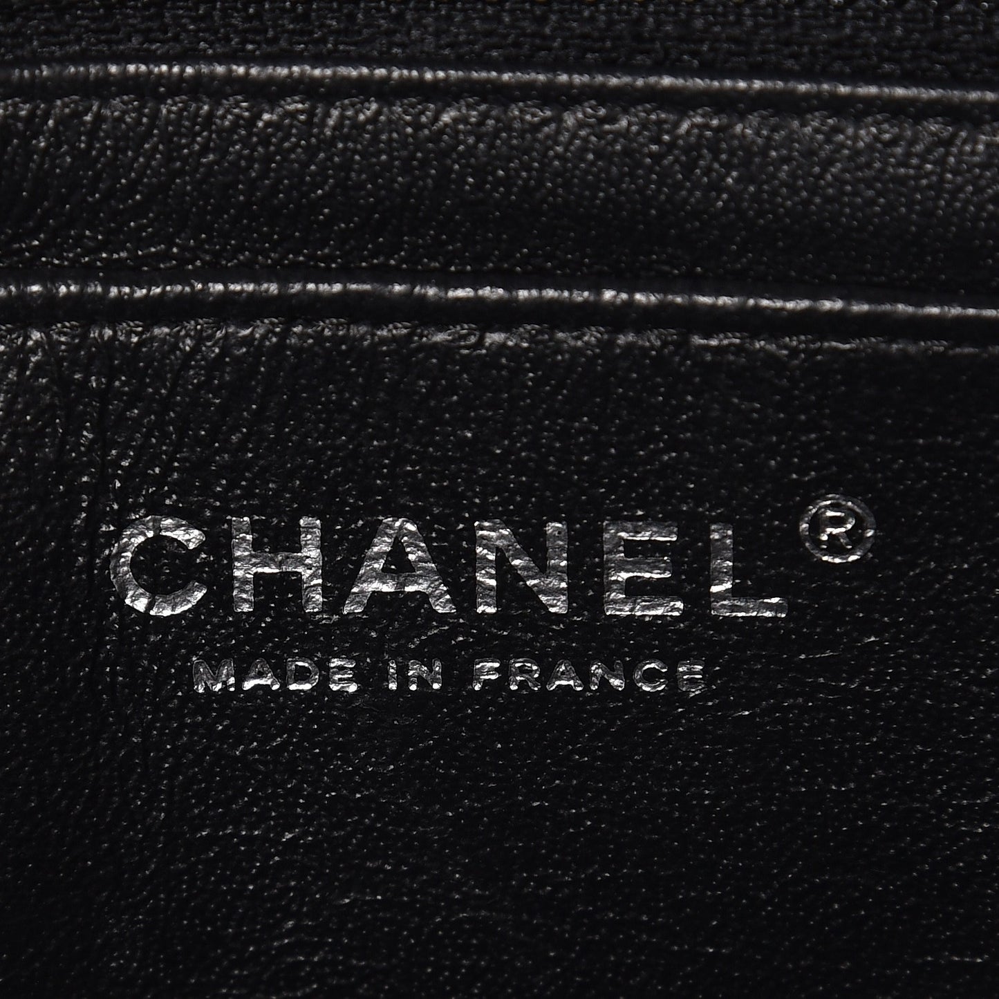 Lambskin Quilted Mini Rectangular Flap Black