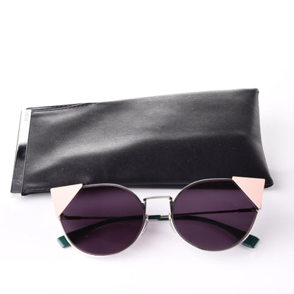 Fendi Iridia Sunglasses FF 0190 Palladium Pink 8 of 8
