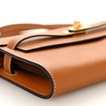 Hermes Epsom Kelly Wallet To Go Toffee 6 of 7