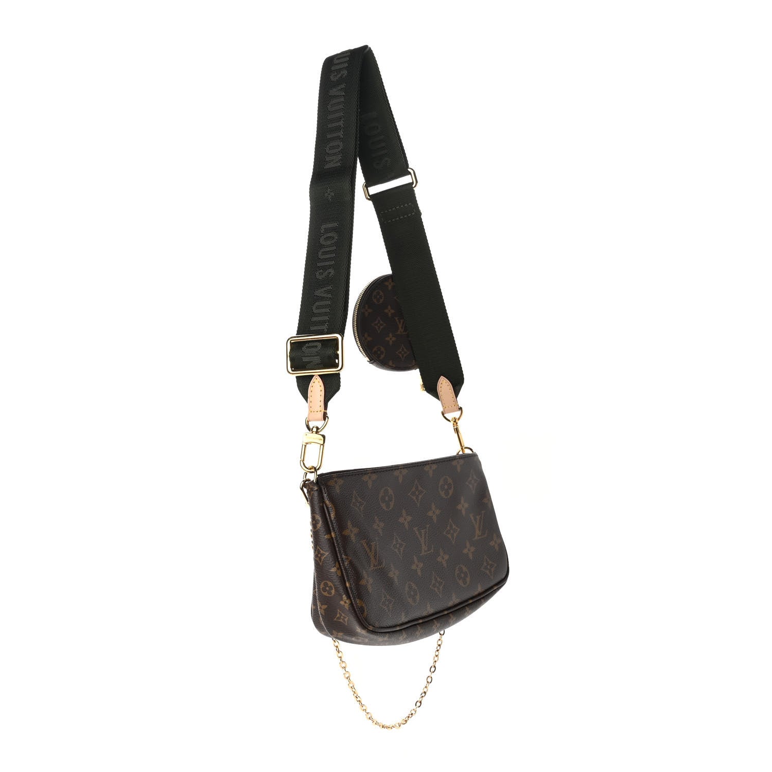 Louis Vuitton Monogram Multi Pochette Accessories Kaki 3 of 11