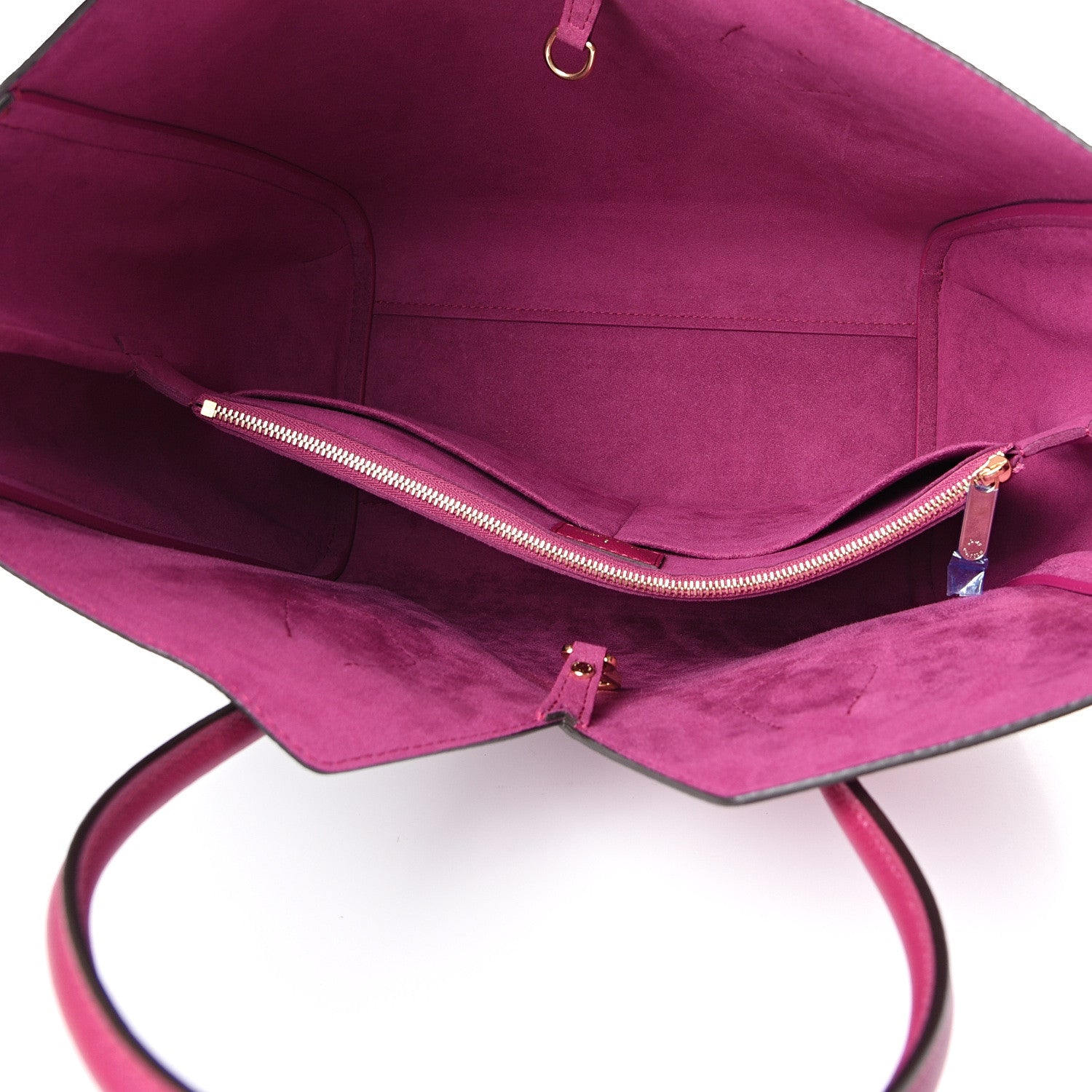 Louis Vuitton Calfskin Monogram Kimono Tote Grape 4 of 10