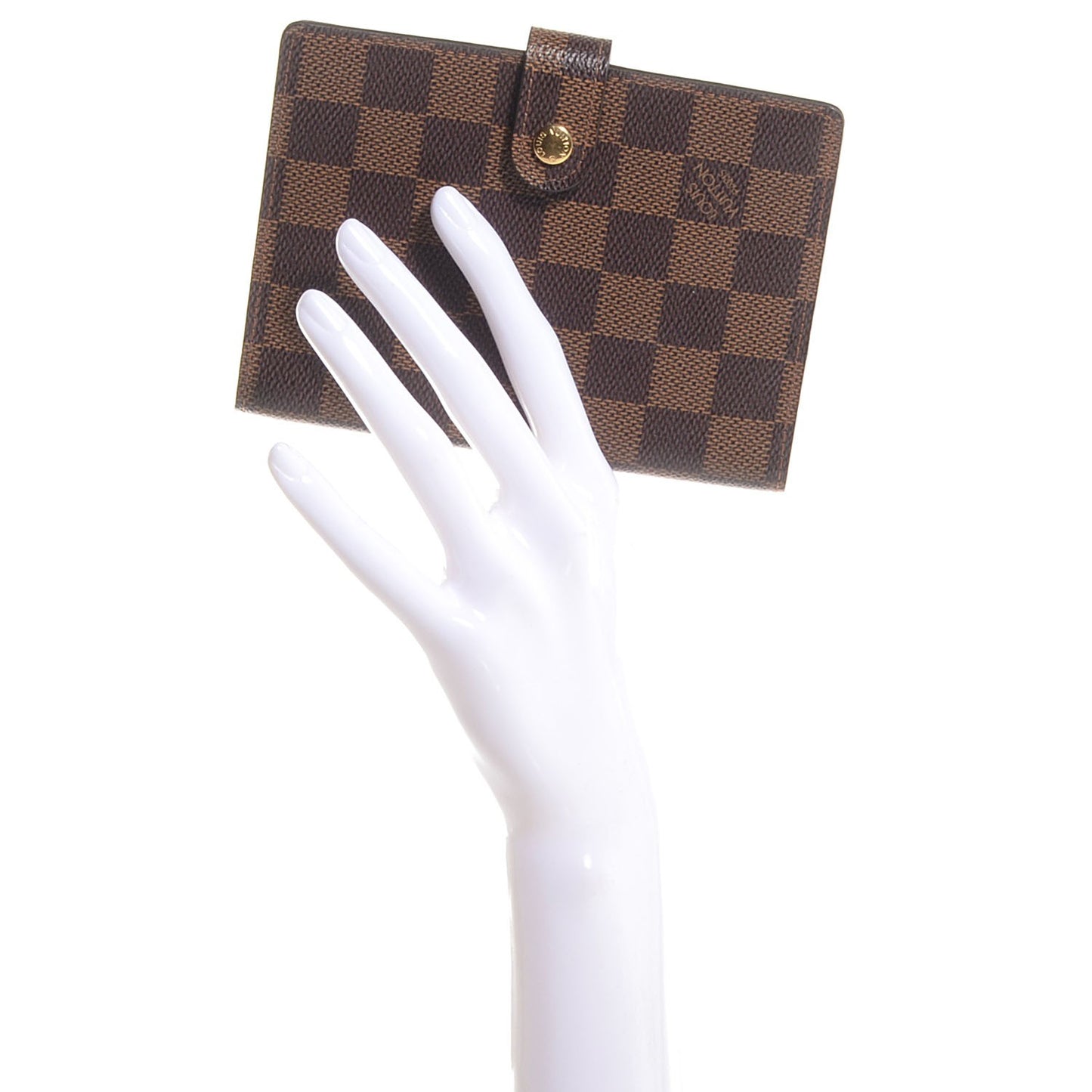 Damier Ebene Small Ring Agenda Cover