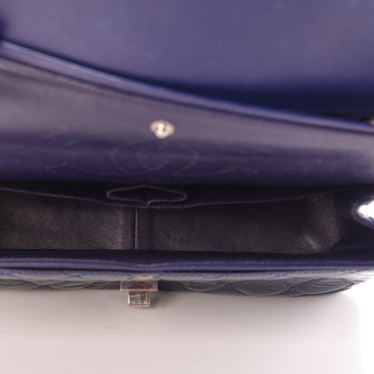 Chanel Distressed Patent Quilted 2.55 Reissue 226 Flap Navy 5 of 13