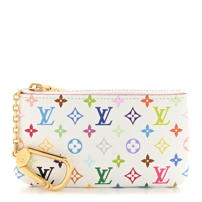 Louis Vuitton LV X TM Monogram Multicolor Key Pouch White 1 of 8