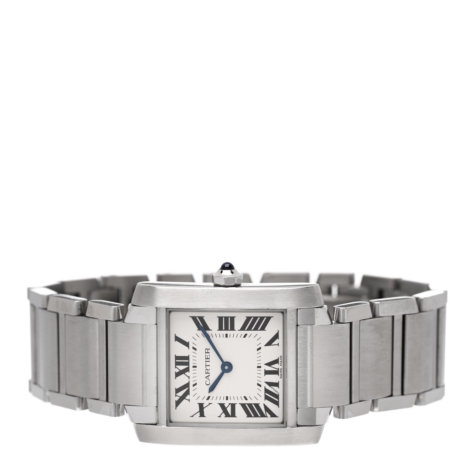 Cartier Stainless Steel 25mm Tank Francaise Quartz Watch 2 of 5
