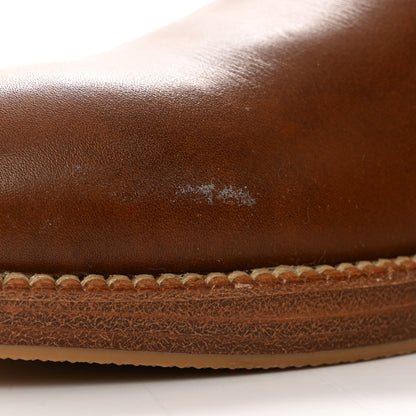 Louis Vuitton Canvas Calfskin Embossed Monogram Flat Seine Boots 37.5 9 of 10