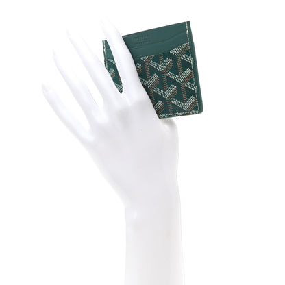 Goyard Goyardine Saint Sulpice Card Holder Green 2 of 6