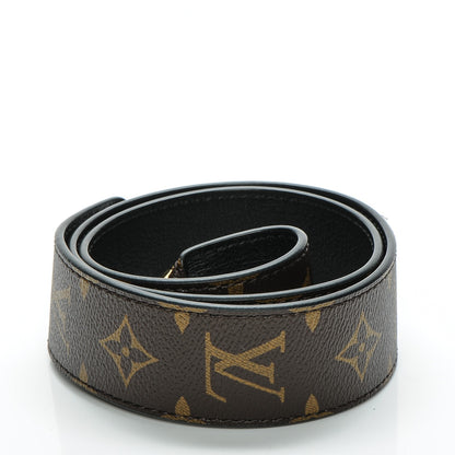 Louis Vuitton Monogram Bandouliere Shoulder Strap Black 3 of 5