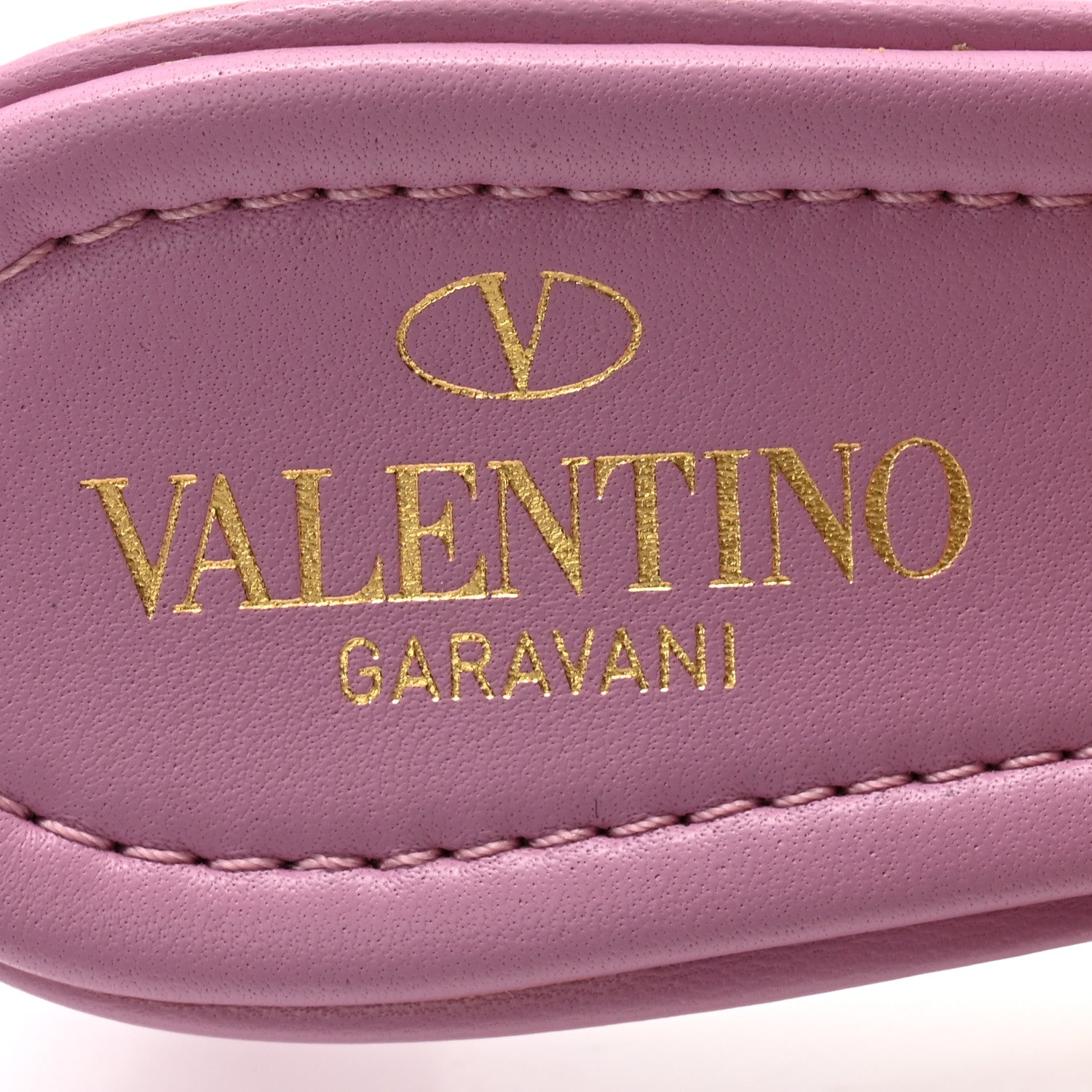 Valentino Garavani Nappa Quilted Roman Stud 65mm Slide Sandals 38.5 Giacinto 6 of 9