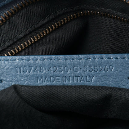 Balenciaga Agneau Classic Hardware City Bleu Persan 8 of 13