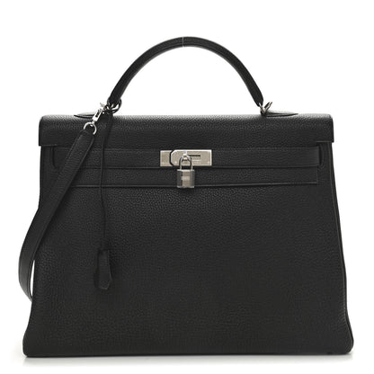 Hermes Togo Kelly Retourne 40 Black 1 of 11