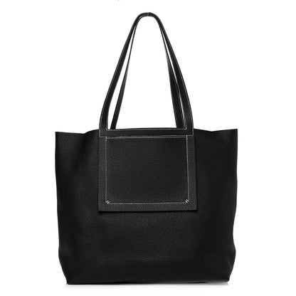 Hermes Taurillon Clemence Cabasellier 46 Black 1 of 13