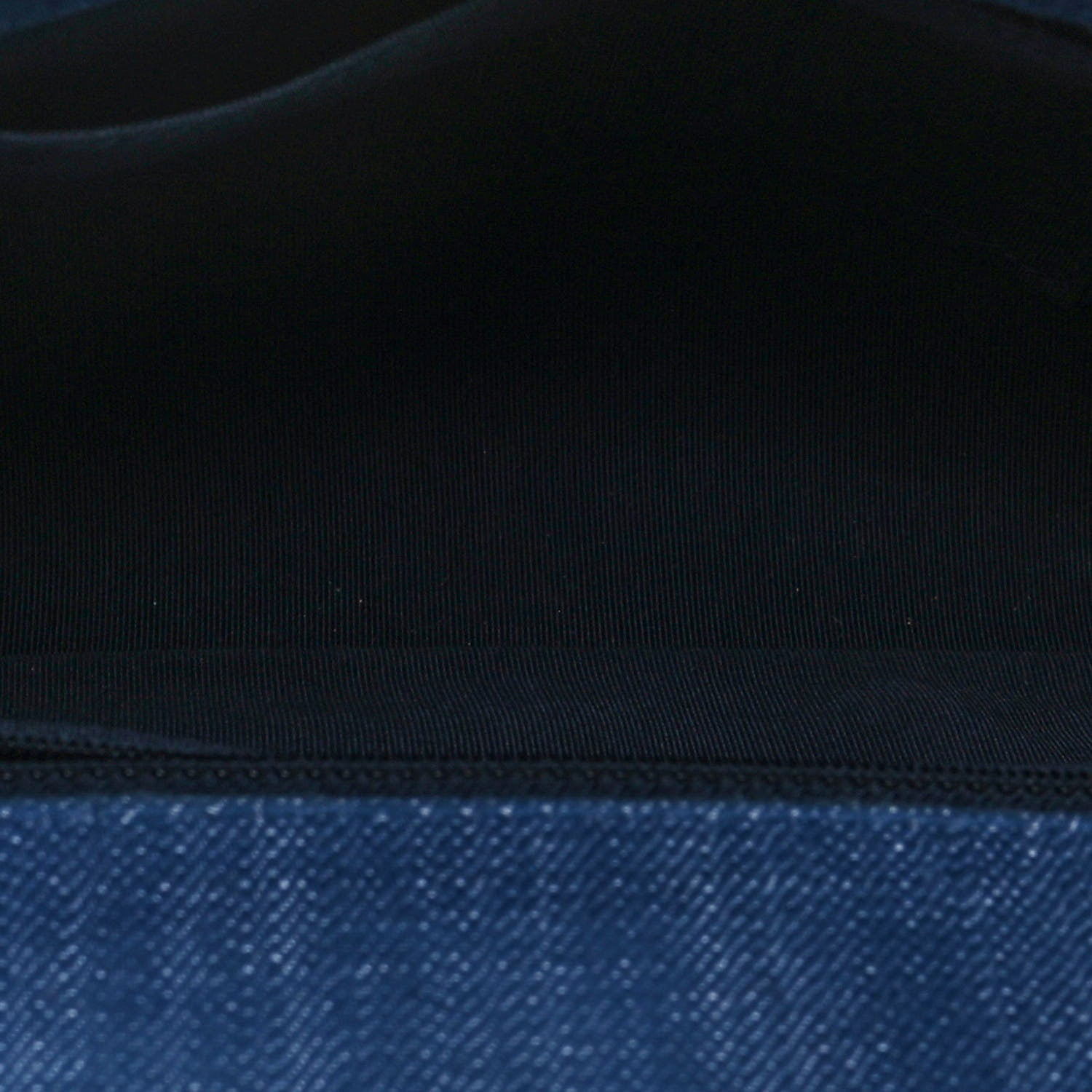 Chanel Denim Chevron Quilted Medium Boy Flap Blue 5 of 11