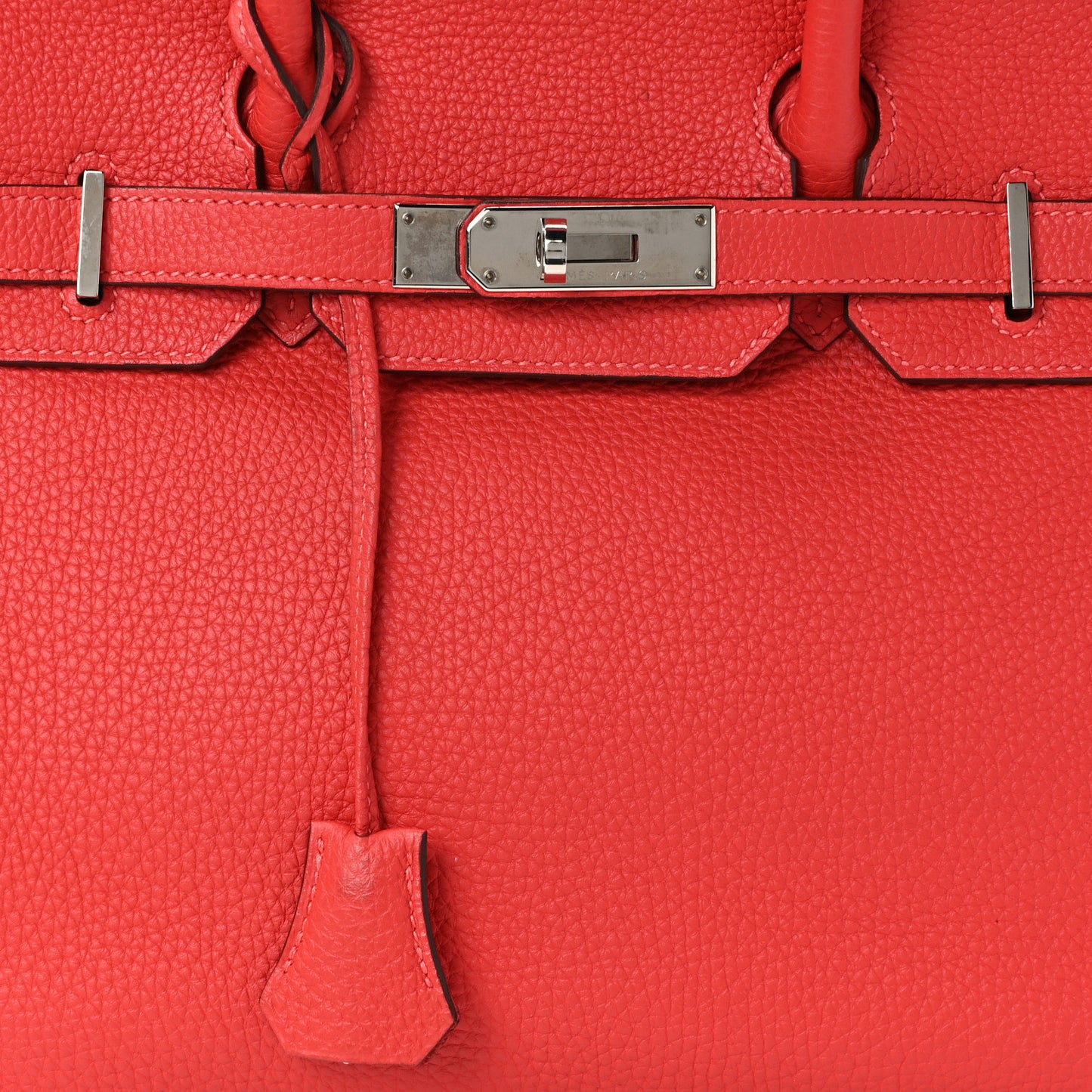 Togo Birkin 30 Rouge Pivoine