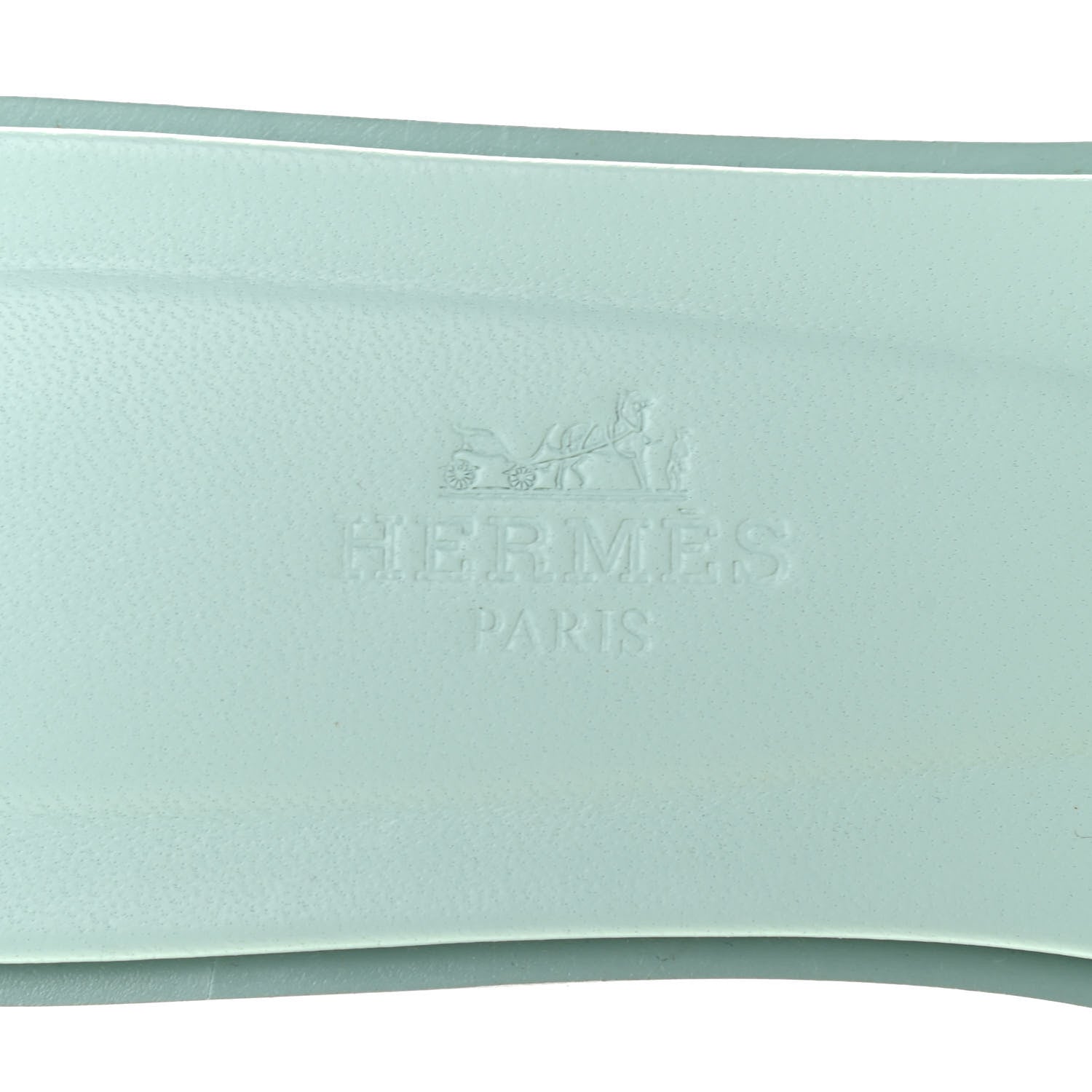 Hermes Epsom Oran Sandals 36.5 Vert Embrun 7 of 8