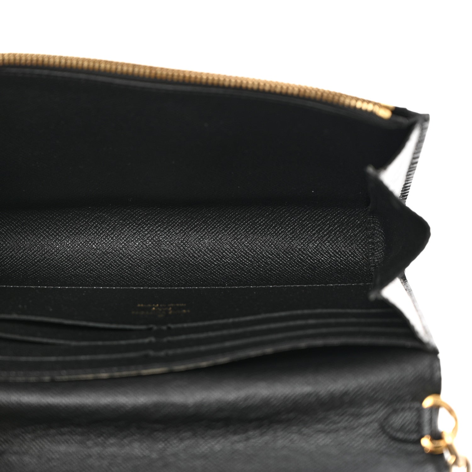 Louis Vuitton Epi Mechanical Flowers Twist Chain Wallet Black 7 of 13
