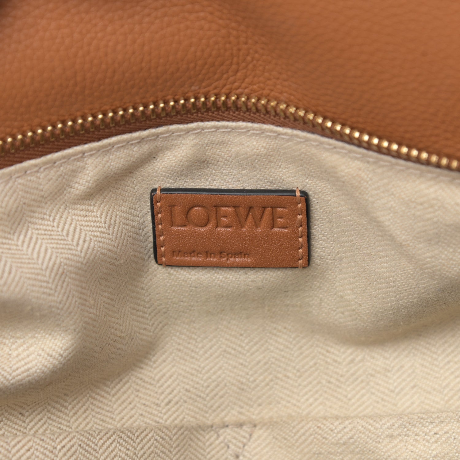Loewe Calfskin Medium Puzzle Bag Tan 6 of 12
