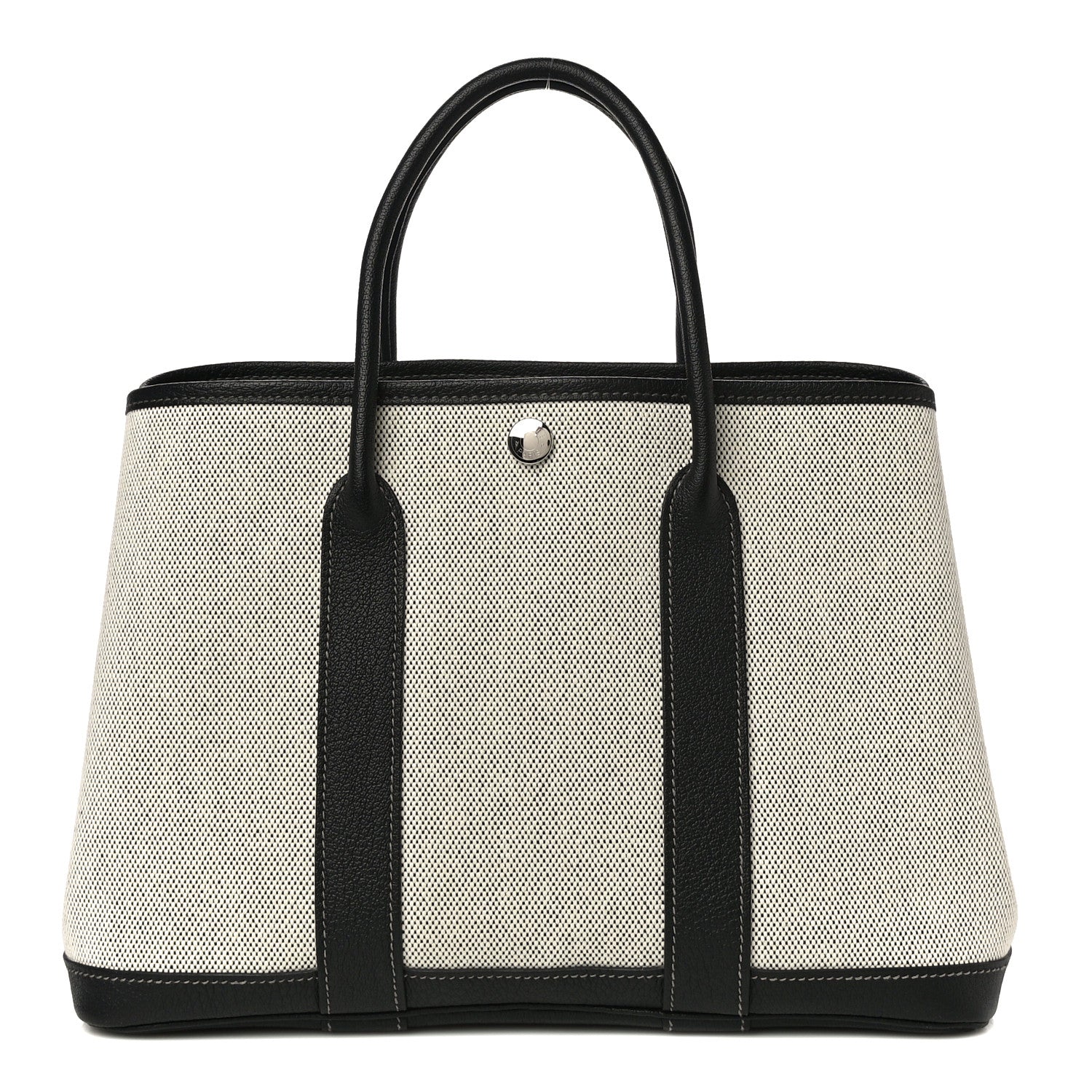 Hermes Toile Negonda Garden Party 30 TPM Black Ecru 1 of 9