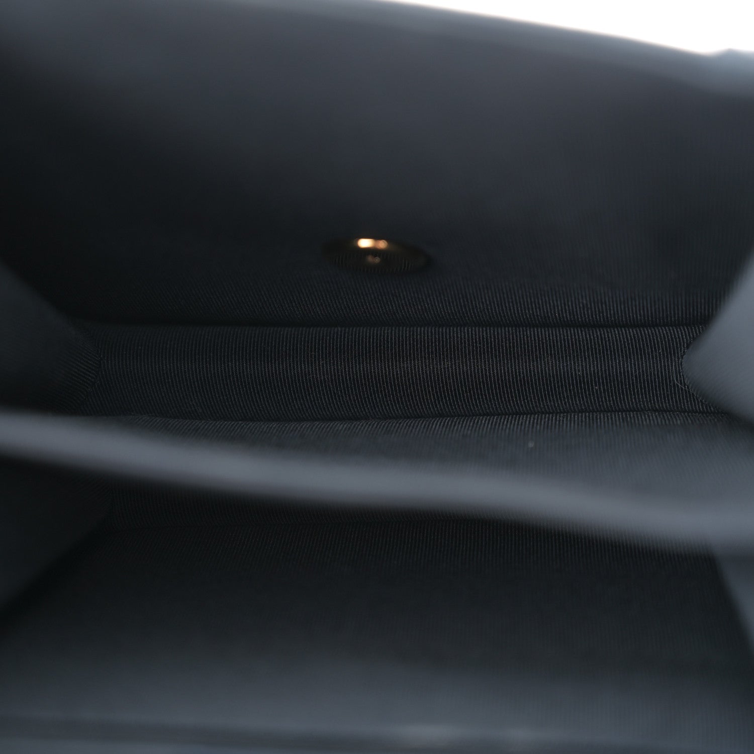 Chanel Metallic Lambskin Striped North South Boy Flap Navy Gold 5 of 10