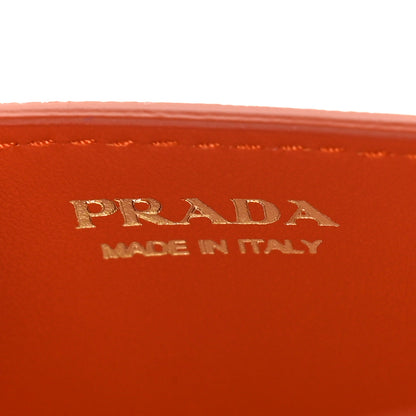 Prada Vitello Move Triangle Logo Miniborse Papaya 6 of 8