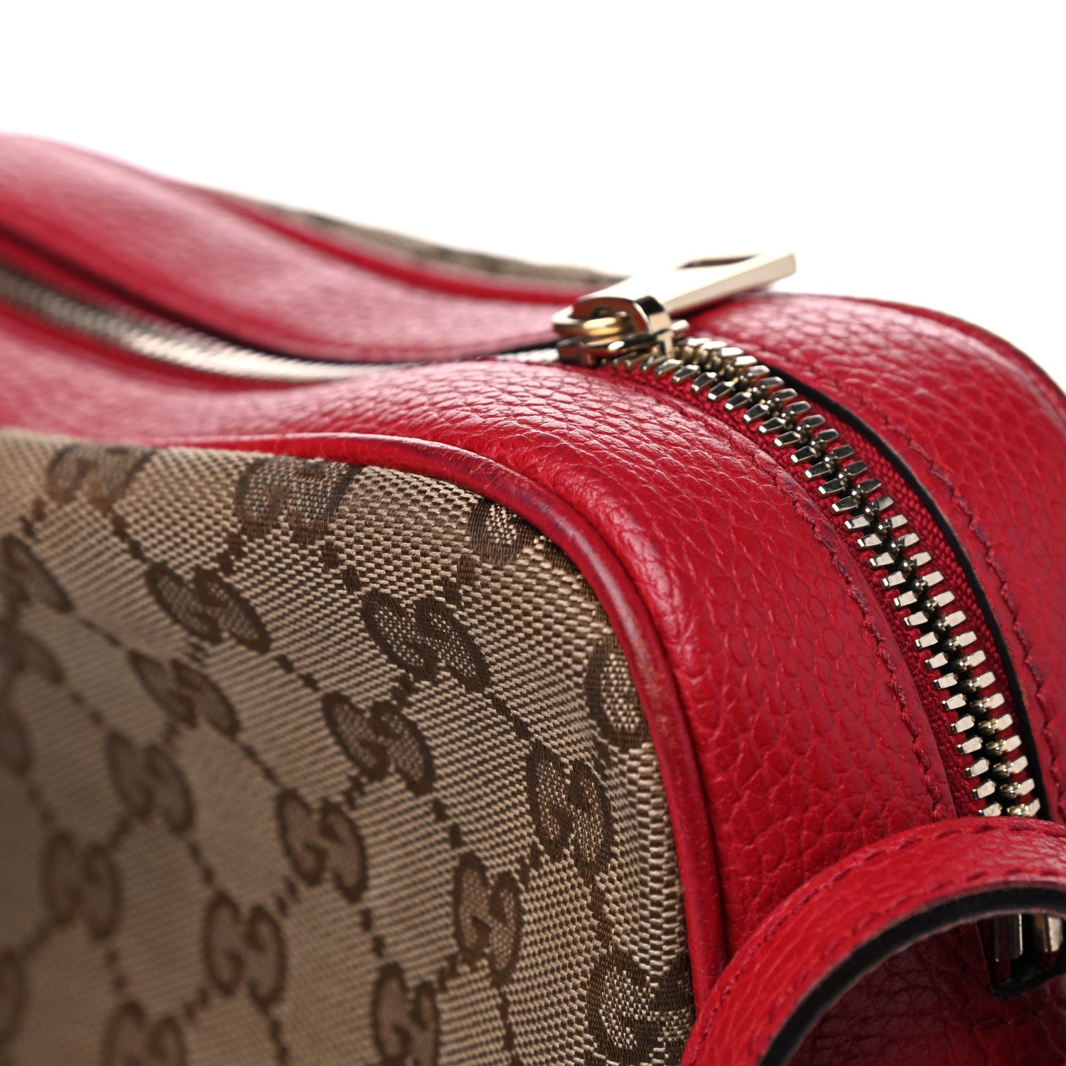 Gucci Monogram Mini Bree Messenger Bag Red 21 of 21