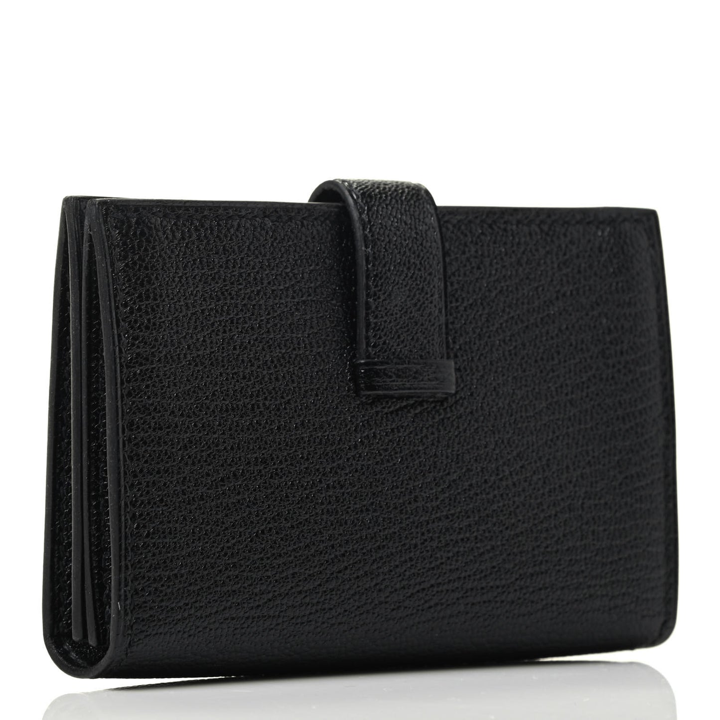 Chevre Mysore Bearn Card Holder Wallet Black