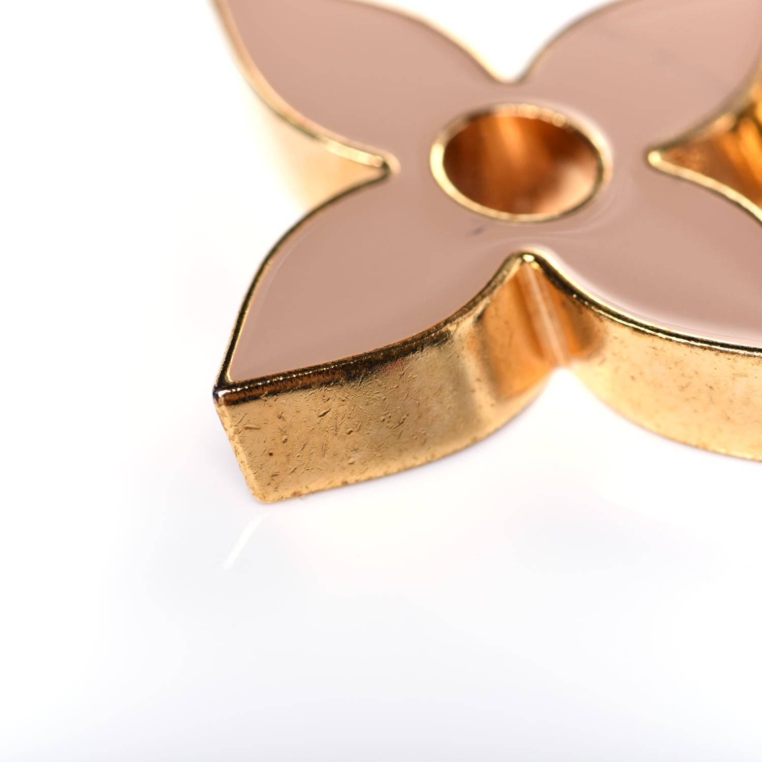 Louis Vuitton Fleur De Monogram Bag Charm Dore 5 of 7