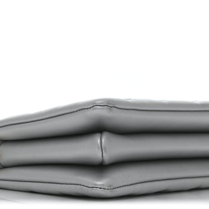 Louis Vuitton Lambskin Embossed Monogram Coussin BB Silver 8 of 12