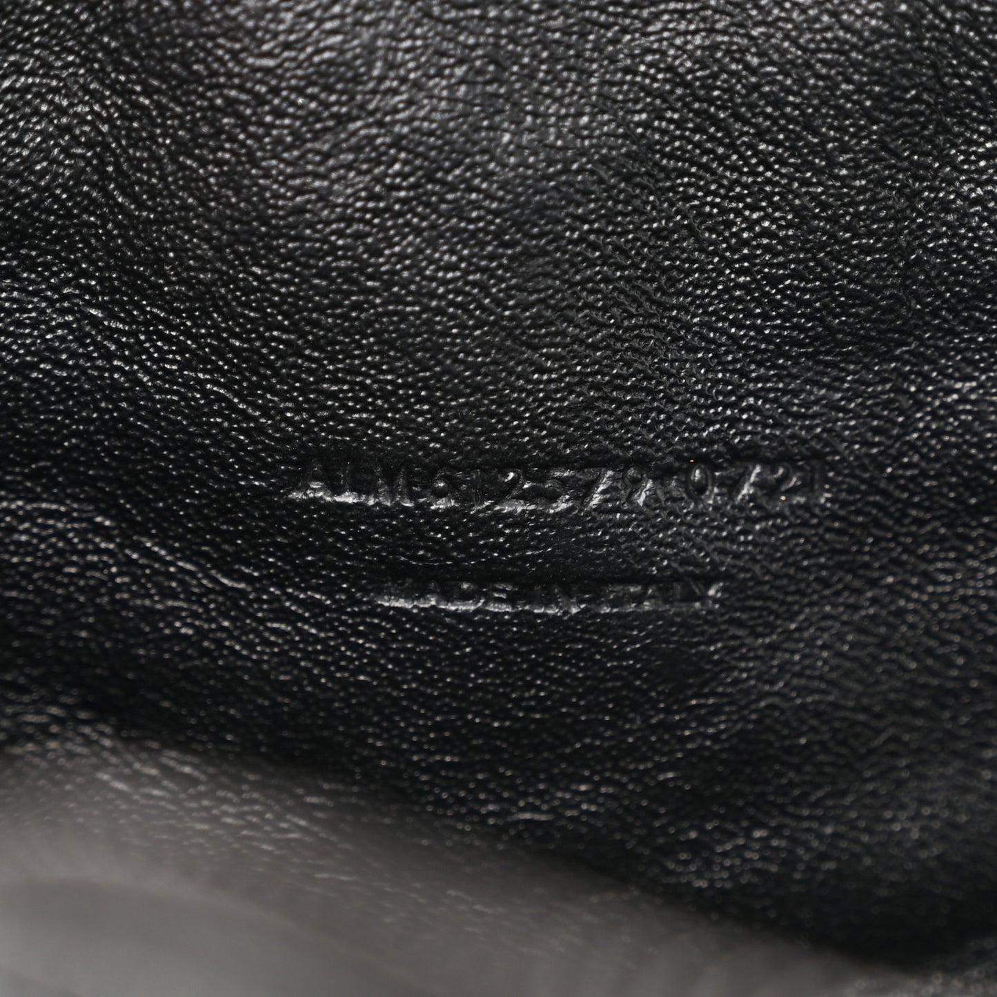 Grain De Poudre Matelasse Monochrome Monogram Mini Lou Camera Bag Black